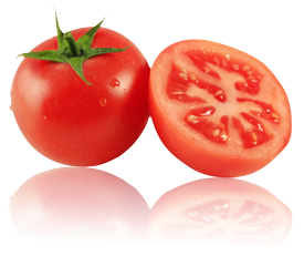 Tomat bila dimakan mentah cukup menyegarkan dengan rasa